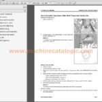 D475A-8R, D475Ai-8R Bulldozer Shop Manual Index