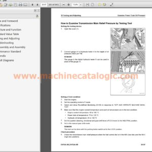 Komatsu D475A-8R, D475Ai-8R Bulldozer Shop Manual (SEN06988-01)