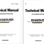 Hitachi EX225USR Excavator Technical Manual