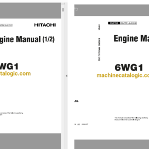 Hitachi 6WG1 Engine Manual