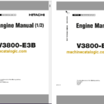 Hitachi V3800-E3B Engine Manual