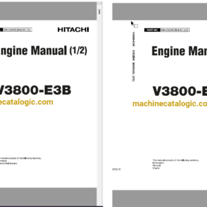 Hitachi V3800-E3B Engine Manual