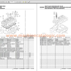 KUBOTA KTH-4815-2 TELESCOPIC HANDLER PARTS MANUAL