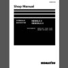 Komatsu HB365LC-3, HB365NLC-3 Hydraulic Excavator Shop Manual (UENBM00525)