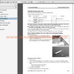 Komatsu PC210-10M0, PC210LC-10M0, PC225LC-10M0 Excavator Shop Manual Index