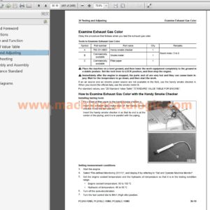 Komatsu PC210-10M0, PC210LC-10M0, PC225LC-10M0 Excavator Shop Manual (SEN06701-CA)