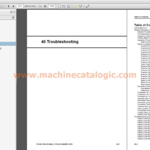 Komatsu PC490-11E0, PC490LC-11E0, PC490HRD-11E0 Excavator Shop Manual (UENBM00670)