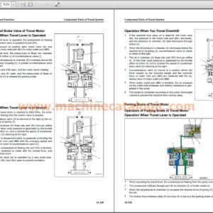 Komatsu PC78US-11 Hydraulic Excavator Shop Manual (SEN06844-C8)