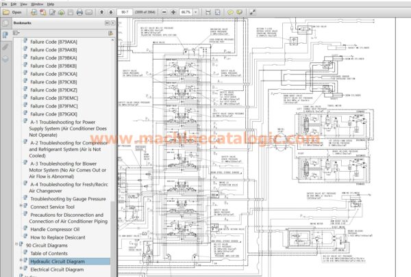 Komatsu PC210LCi -11E0 Hydraulic Excavator Shop Manual Index