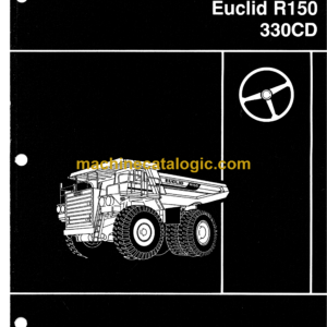 Hitachi R150 330CD Dump Truck Operator's Manual (10097)