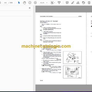 Komatsu WA380-3 Wheel Loader Shop Manual (VEBM460104)