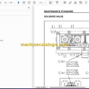 Komatsu WA900-3LC Avance Loader Wheel Loader Shop Manual (CEBM003702)