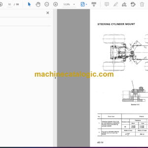 Komatsu WA30-5 Wheel Loader Shop Manual (SEBM001500)