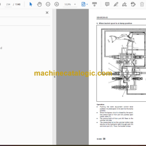 Komatsu WA200-6, WA200PZ-6 Wheel Loader Shop Manual (SEN05282-11)