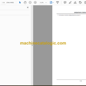 Hitachi ZX135US-6N, ZX245USLC-6N Hydraulic Excavator Operator’s Manual (ENMDAT-NA1-1, ENMDAT-NA1-2)