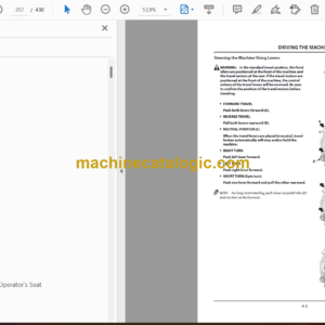 Hitachi ZX280-5 class, ZX330-5 class Hydraulic Excavator Operator’s Manual (ENMDCA-EN1-1, ENMDCA-EN1-1A)