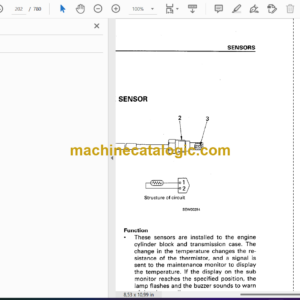 Komatsu WA450-3 Wheel Loader Shop Manual (CEBM000401)