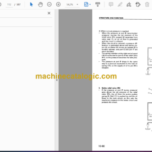 Komatsu WA320-3 Avance Loader Wheel Loader Shop Manual (SEBM010303)