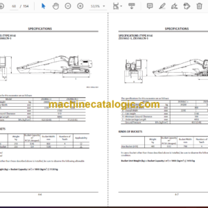 Hitachi (TYPE H15LD), ZX250LC(N)-3, ZX280LC(N)-3, ZX350LC(N)-3 (TYPE H18LD), ZX350LC(N)-3 (TYPE H20LD) Super Long Front Excavator Operator’s Manual (EM1U1-ENSL2-1(MD))