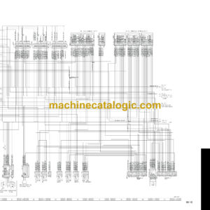 Komatsu WA600-8 Stone Handling Specification Wheel Loader Shop Manual (SEN06723-00)