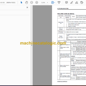 Komatsu D61EXi-24, D61PXi-24 Bulldozer Shop Manual (SEN06578-04)