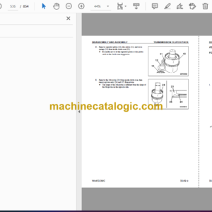 Komatsu WA450-3 Avance Plus Wheel Loader Shop Manual (CEBM003602)