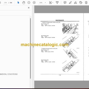 Hitachi EX330LC-5,EX370-5 Excavator Operator’s Manual (EM1H1-NA2-1)