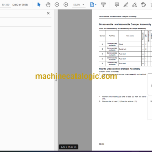 Komatsu D375Ai-8E0 Bulldozer Shop Manual (SEN06770-04)