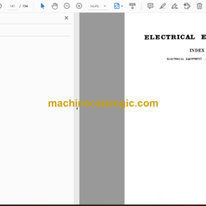 Komatsu D55S-3 Dozer Shovel Shop Manual (2008 and up)