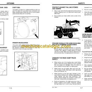 Hitachi EH1700-3 Rigid Dump Truck Operator’s Manual (O-8R6_C-En-2C-00)