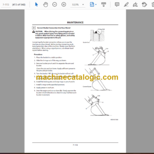 Hitachi ZX140W-6  ZX145W-6  ZX170W-6  ZX190W-6 Wheeled Excavator Operator’s Manual (ENMLAB-EN1-1 to ENMLAB-EN1-6)