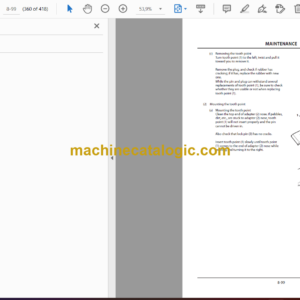 Hitachi ZX1800K-3 High Reach Demolition Excavator Operator’s Manual (ENM1JS-MB1-5, ENM1JS-MB2-2, ENM1JS-MB2-3)