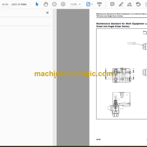 Komatsu D65EX-18E0, D65PX-18E0, D65WX-18E0 Bulldozer Shop Manual (SEN06897-05)