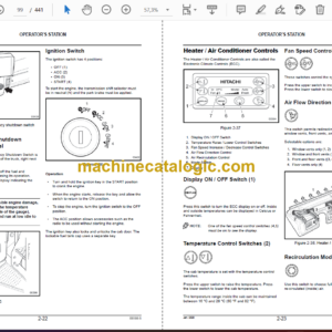 Hitachi EH1100-5 Rigid Dump Truck Operator’s Manual