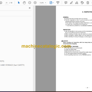 Hitachi CG45, CG70 Carrier Operator’s Manual (EM803-1-1)