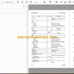 Komatsu WA270-8E0 Wheel Loader Shop Manual (VENBM34000)