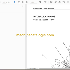 Komatsu WA600-3 Wheel Loader Shop Manual (SEBM013213)