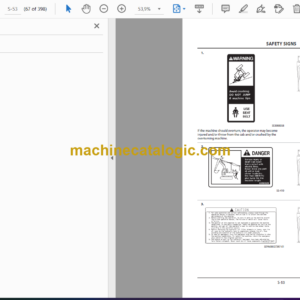 Hitachi EX5600-7 MTU FCO Engine Hydraulic Excavator Operator’s Manual (ENMKGD-1-1, ENMKGD-1-2, ENMKGD-1-3)