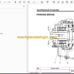 Komatsu WA420-3MC Wheel Loader Shop Manual (CEBM003502)