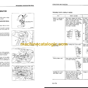 Komatsu WA420-3 Wheel Loader Shop Manual (CEBM000200)