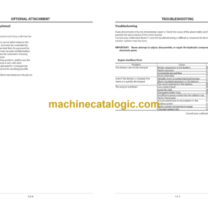 Hitachi ZC35C-3, ZC35T-3, ZC50C-3, ZC50T-3 Vibration Roller Operator’s Manual (ENMTCC-1-1)