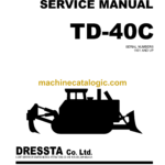Komatsu TD-40C Bulldozer Service Manual (SMTD40C981E)
