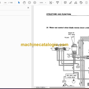 Komatsu D155AX-3 Super Dozer Shop Manual (SEBM005207)