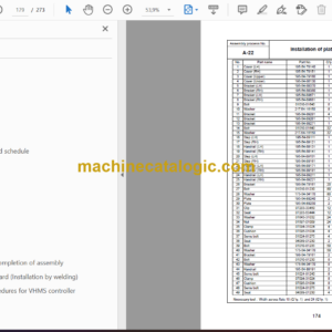 Komatsu D375A-6R Bulldozer Field Assembly Instruction (GEN00164-02)