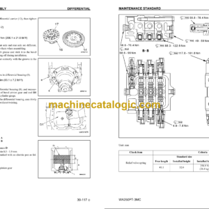 Komatsu WA250PT-3MC PARALLEL TOOL CARRIER Shop Manual (CEBM004702)