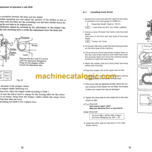 Komatsu D275A-5, D275AX-5 Bulldozer Field Assembly Instruction (GEN00047-02)