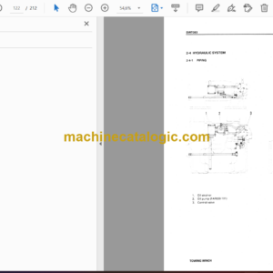 Komatsu TOWING WINCH Shop Manual (SEBT010WT04)