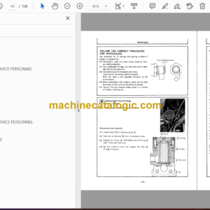 Hitachi EX1800 Excavator Operator’s Manual (EM182-1-1)