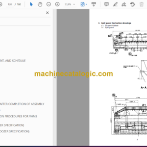 Komatsu D475A-5 Bulldozer Field Assembly Instruction (GEN00012-01)