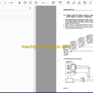 Komatsu WA600-3 Wheel Loader Shop Manual (SEBM013222)